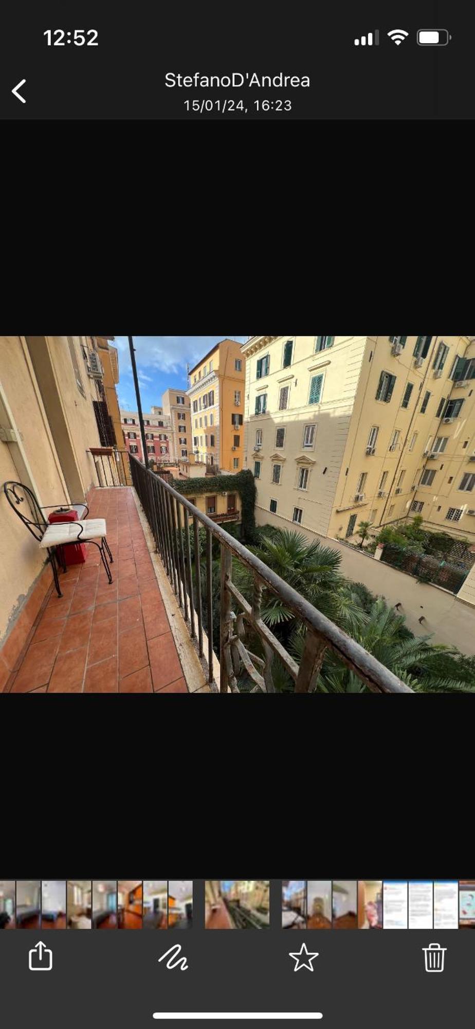 Stefano Сasa de vacaciones Roma